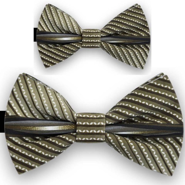 Papioane tata fiu, verde militar, imprimeu zig zag